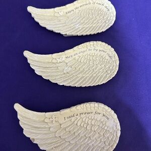 GANZ Cream Angel Wing Accents